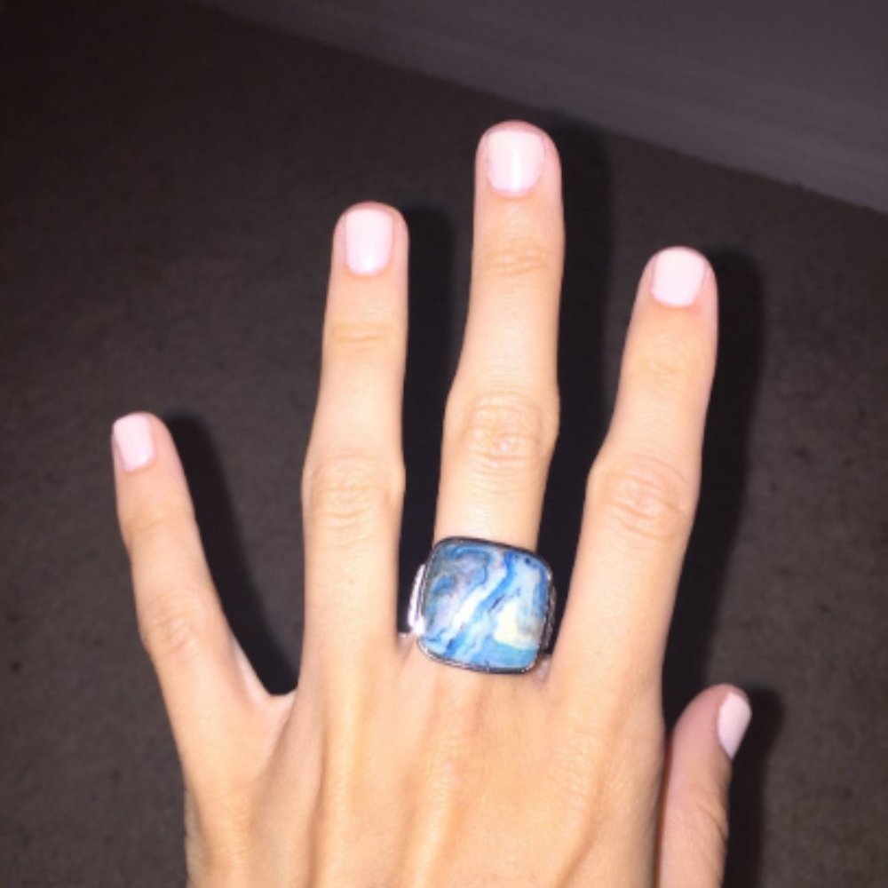 Square Turquoise Ring